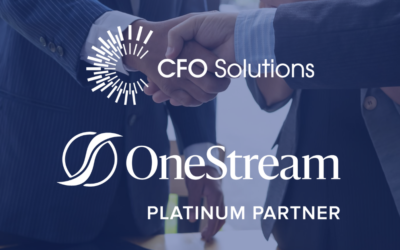 CFO Solutions Secures OneStream Software’s Platinum Partner Level Status